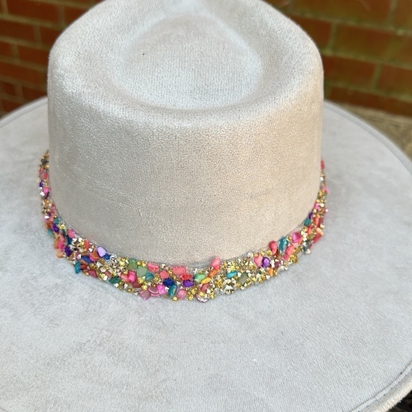 One summer hat that can be worn two ways  floral wreath and a little bling main image 5